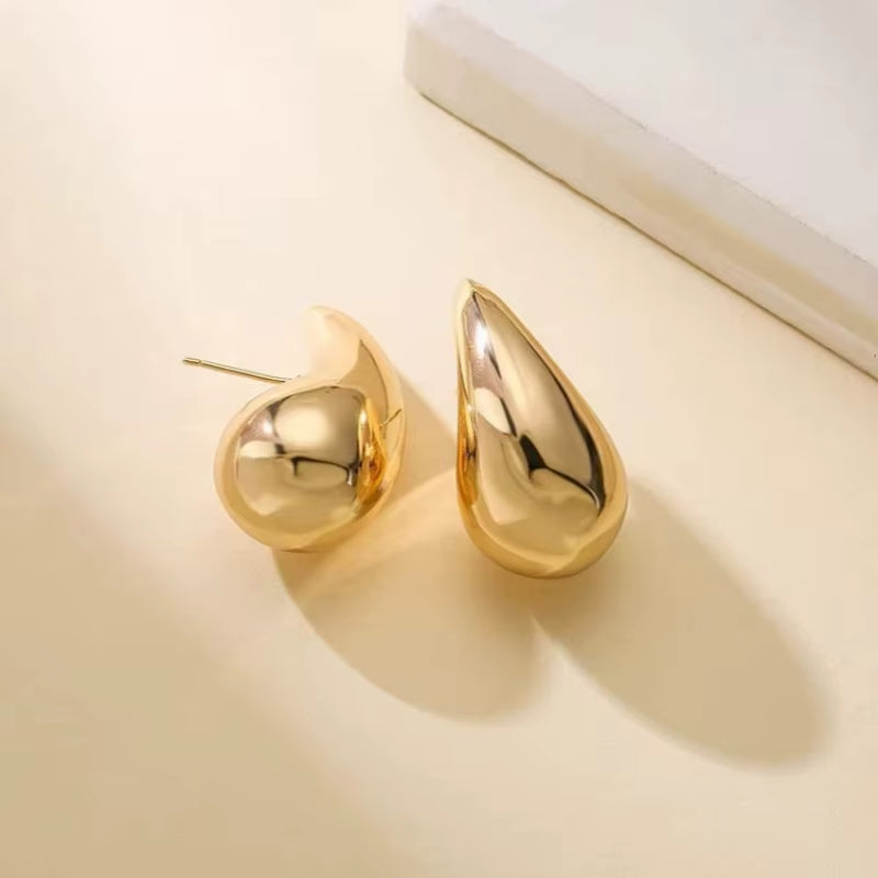 Tear Drop Pendant Earrings