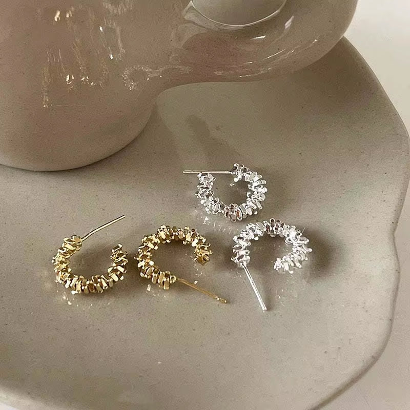 Elegant C Shape Earrings