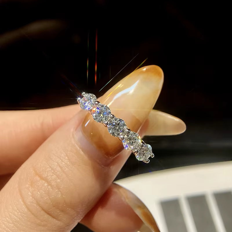 Diamond Moissanite Ring for Women