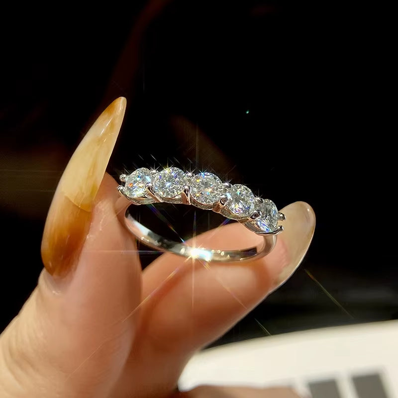 Diamond Moissanite Ring for Women