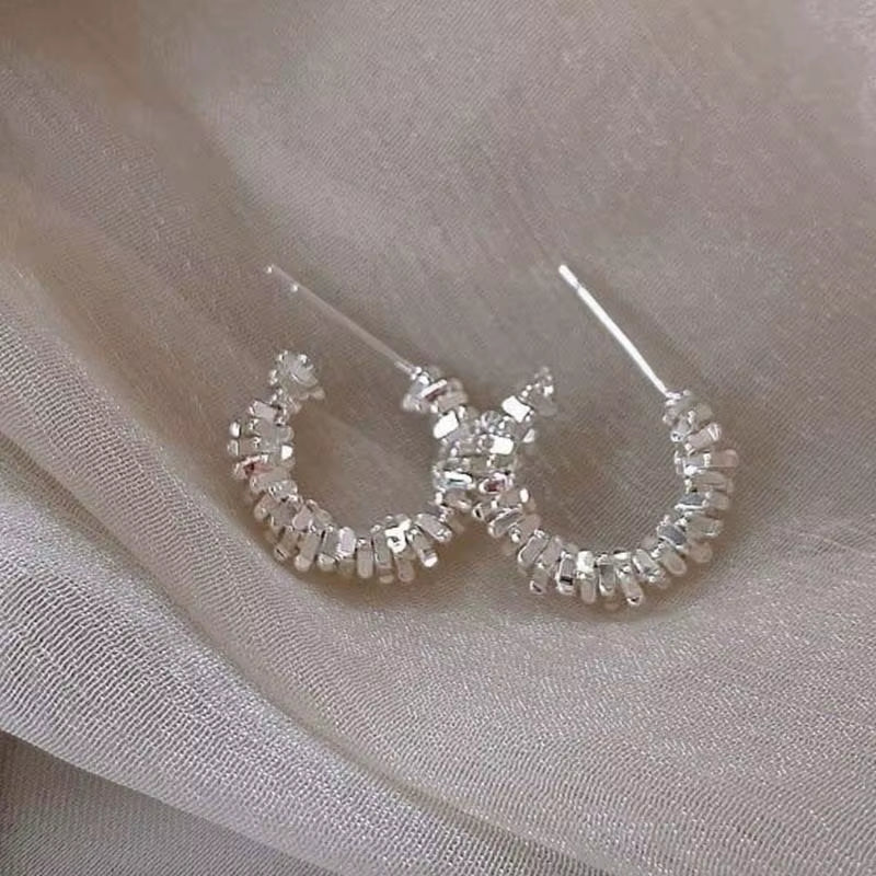 Elegant C Shape Earrings