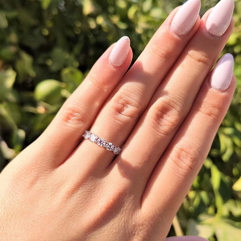 Diamond Moissanite Ring for Women