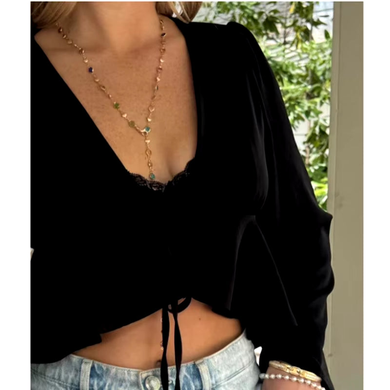 Y-Shaped Necklace for Women