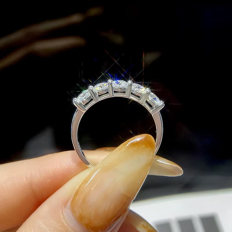 Diamond Moissanite Ring for Women