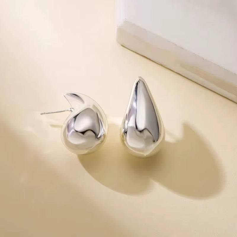 Tear Drop Pendant Earrings