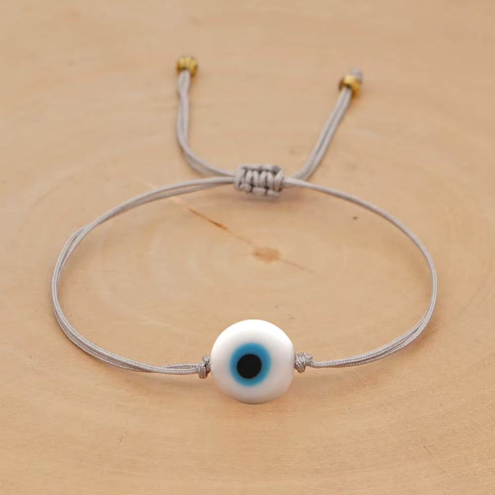 Easter Greek Eye Bracelet for Women Fashion 2023 Turkish Eye Braclets Simple Jewelry Unisex Rope String Lucky Bracelets