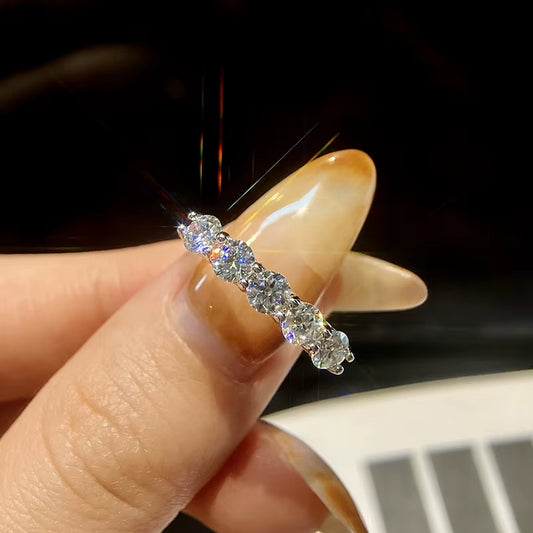 Diamond Moissanite Ring for Women