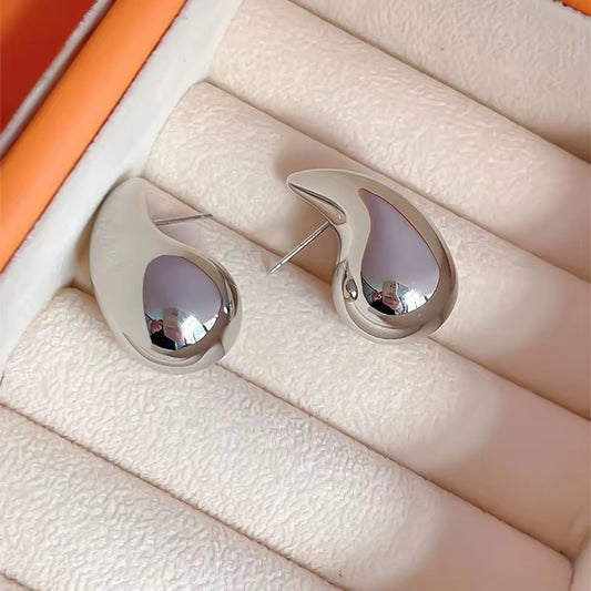 Tear Drop Pendant Earrings 