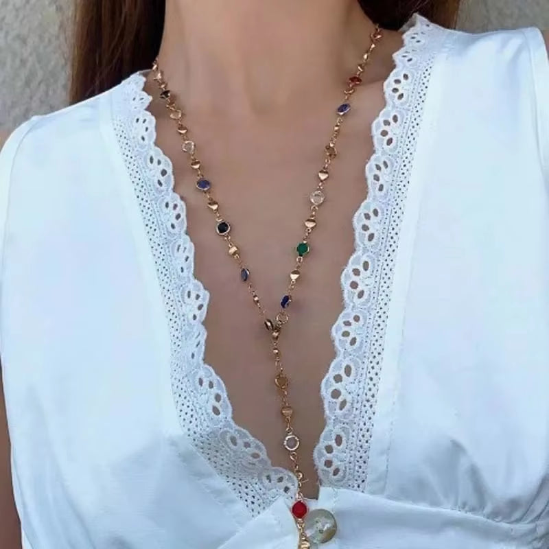 Y-Shaped Necklace for Women 