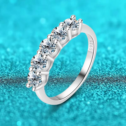 Diamond Moissanite Ring for Women