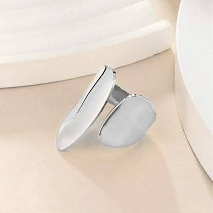 Stainless Steel Metal Heart Rings for Women & Men