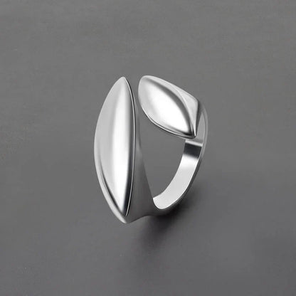 Stainless Steel Metal Heart Rings for Women & Men